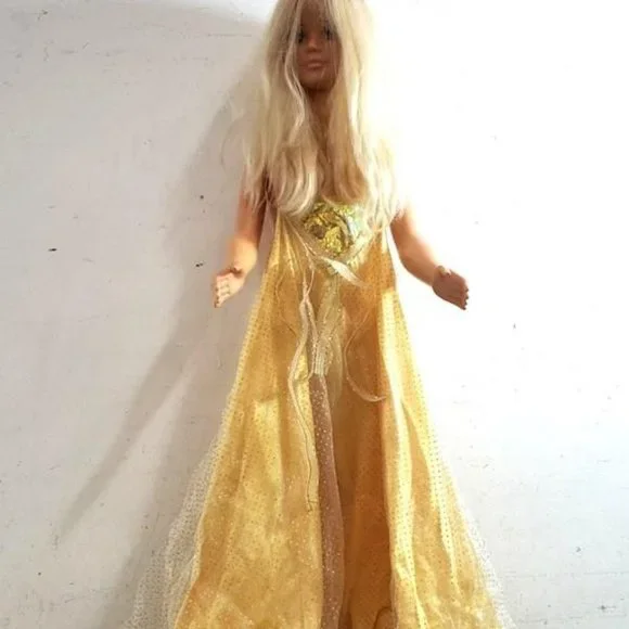 Vintage Mattel Barbie my size Angel collection with accessories